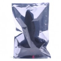 Anal Plug Vibrating, One Speed, Silicone Black